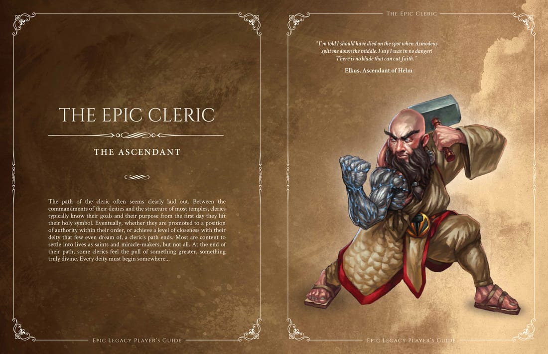 Elkus, the Epic Cleric